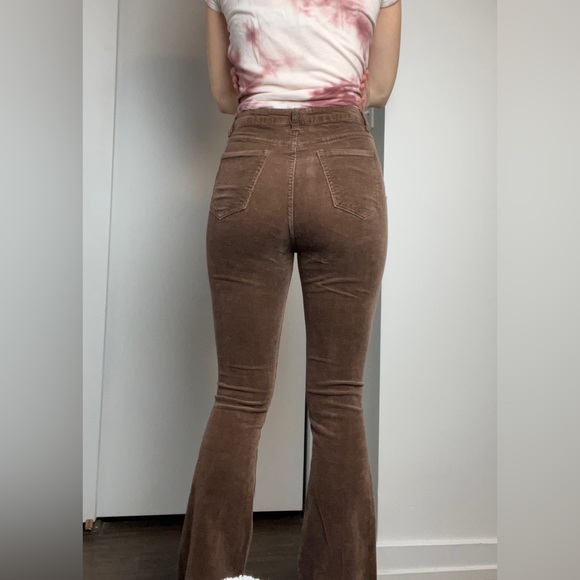 Corduroy brown pants - Picture 2 of 4